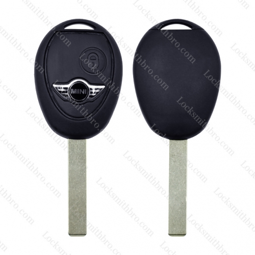 LockSmithbro BMW Mini 2 Button Remote Key Shell NO Words