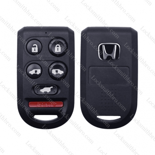 6 button Smart Key Shell Case For 2005 2006 2007 2008 2009 2010 Honda Odysse