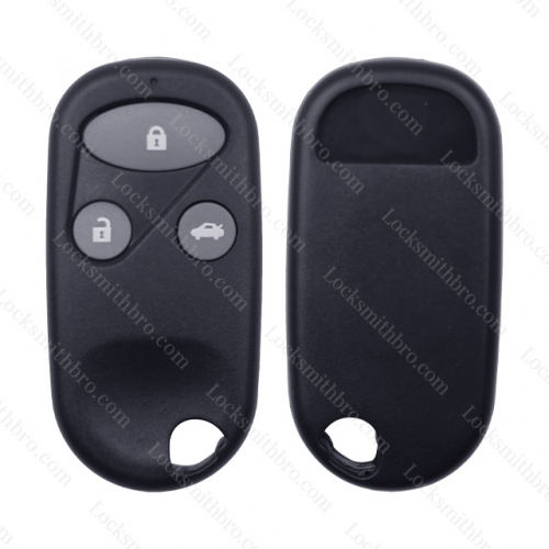 3 Button Replacement Remote Fob Cover Case For Honda Accord Civic CRV Jazz S2000 Fit Odysse