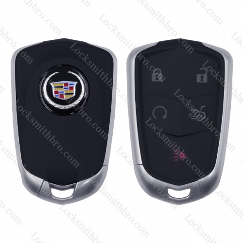 2014-2019 T-Cadillac ATS CTS XTS  5-Button Shell PN: 13580811 HYQ2AB(SHELL ONLY)