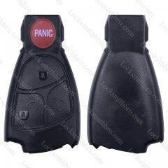 LockSmithbro 3+1 Button Mercedes Benz Smart Remote Key Shell Without Logo
