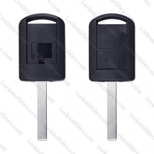 LockSmithbro 2 Button HU100 Blade Opel Remote Key Shell Case