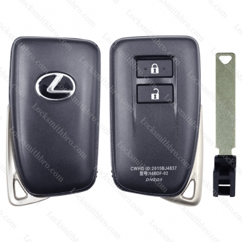 2 Button Remote Car Key Shell Case TOY12 Uncut Blade for Lexus ES350 IS/ES/GS/NX/RX/GX GS300 GS350 IS250 ES250 NX200 NX300H