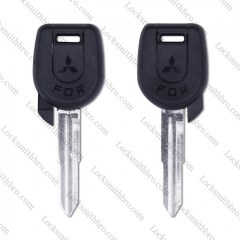 LockSmithbro Left Blade With Logo ForMitsubishi Transponder Key Shell