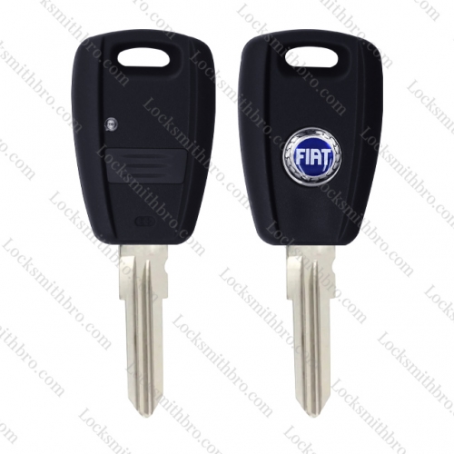 LockSmithbro 1 Button With Blue Logo Fiat Remote Key Shell Case