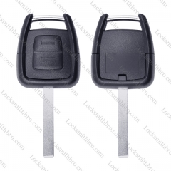 LockSmithbro 2 Button HU100 Blade Opel Remote Key Shell Case
