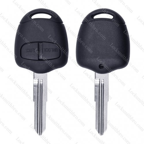 LockSmithbro 2 Button Right Blade No Logo ForMitsubishi Lancer EX Remote Key Shell