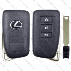 2+1 Button Remote Car Key Shell Case TOY12 Uncut Blade for Lexus ES350 IS/ES/GS/NX/RX/GX GS300 GS350 IS250 ES250 NX200 NX300H