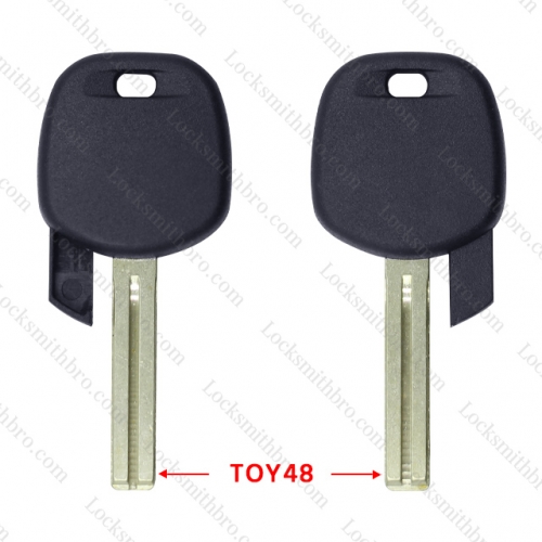 LockSmithbro TOY48 Blade No Logo Toyot Transponder Key Shell