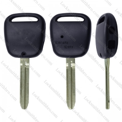 LockSmithbro 2 Button TOY43 Blade No Logo Toyot Remote Key Shell