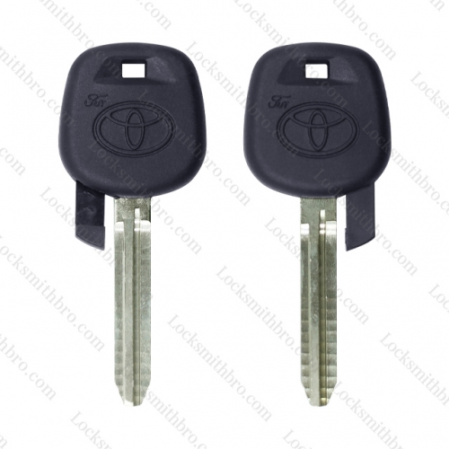 LockSmithbro With Logo TOY43 BladeToyot Transponder Key Shell Case