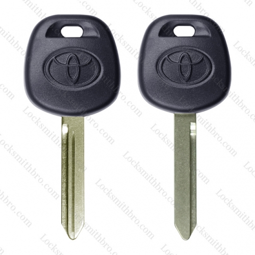 LockSmithbro TOY47 Blade Toyot Transponder Key Shell With Logo