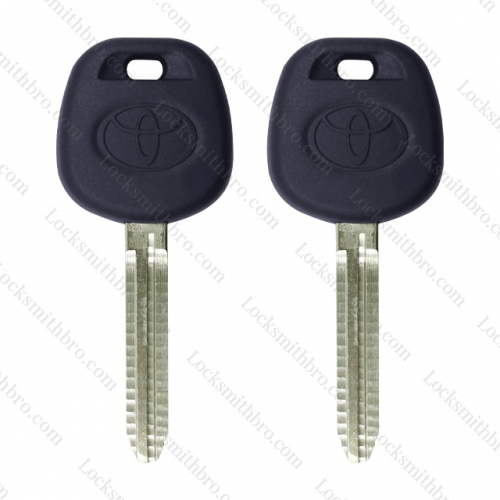 LockSmithbro TOY43 Toyot Transponder Key Shell With Logo