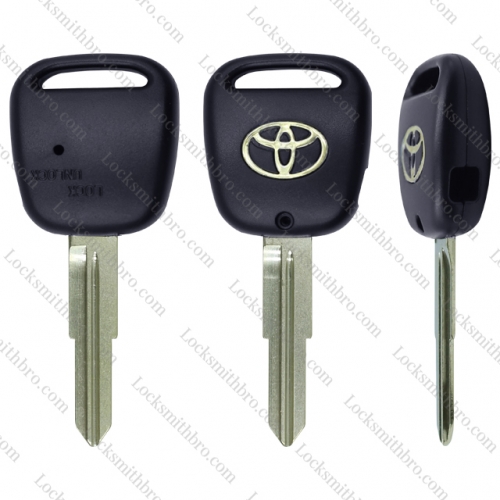 LockSmithbro 1 Button Right Blade With Logo Toyot Remote Key Shell