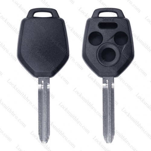 Replacement Remote Key Shell Case Fob 3+1 Button for 2013 2014 2015 2016 2017 Subaru Forester Outback Keyway