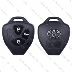 LockSmithbro Toyot 3 button remote key head( NO blade)
