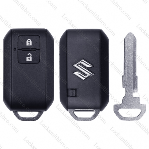 2Button T-Suzuki smart key shell with Logo