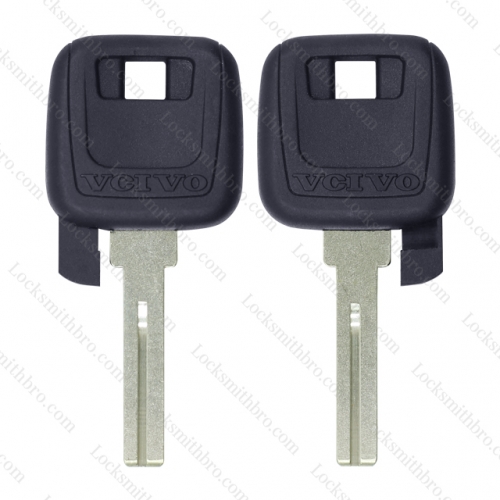 LockSmithbro With Logo Volvo Transponder Key Shell