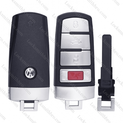 4 Buttons Car Key Case For VW VW Passat CC B6 B7 B7L CC R36 Maogotan B5 Passat 3C Key Shell Fob