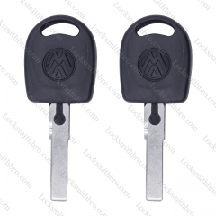 LockSmithbro With Black Logo VW Transponder Key Shell