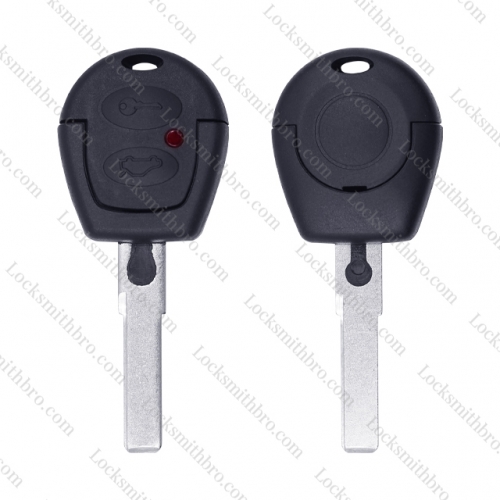 LockSmithbro 2 Button No Logo VW Golf Remote Key Shell