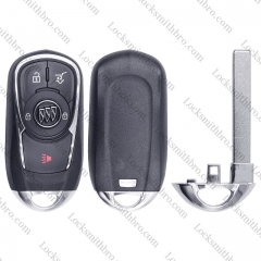 4+1 Button Smart Remote Key Shell for OPEL Astra Fit Buick Verano Encore Lacrosse Regal Envision Key Fob Case Replace