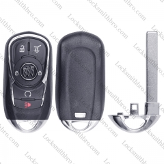 5+1 Button Smart Remote Key Shell for OPEL Astra Fit Buick Verano Encore Lacrosse Regal Envision Key Fob Case Replace