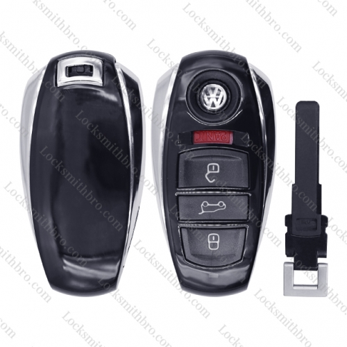 4 button for VW new Touareg key shell new Touareg key shell with Logo