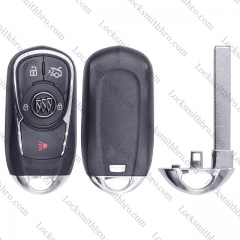 4+1 Button Smart Remote Key Shell for OPEL Astra Fit Buick Verano Encore Lacrosse Regal Envision Key Fob Case Replace