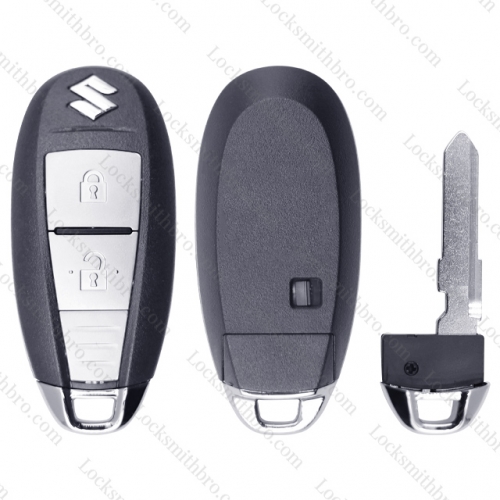 2Button T-Suzuki smart key shell with Logo （Model：L）