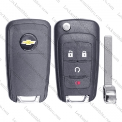 Chevrolet  GMC /Buick 4 Button Flip Key Shell