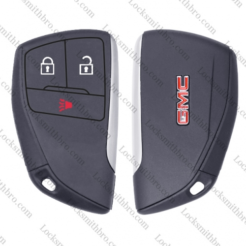 3 Button GMC Smart Car Key Shell With Logo