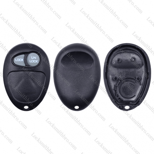 LockSmithbro GM 2 Button Key Shell With Battery Place