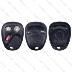 LockSmithbro GM 3 Button Key Shell Without Battery Place