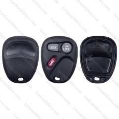 LockSmithbro GM 3 Button Remote Key Shell Without Battery Place