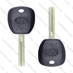 LockSmithbro With Logo ForHyundai Transponder Key Shell