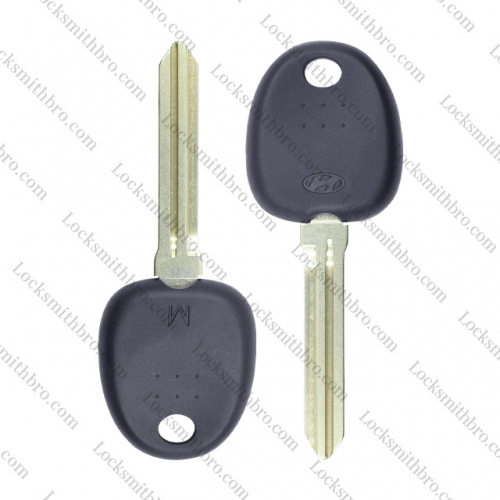 LockSmithbro Right Blade With Logo ForHyundai Transponder Key Shell Case