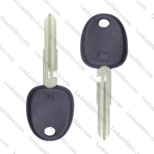 LockSmithbro Right Blade With Logo ForHyundai Transponder Key Shell Case