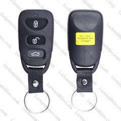 LockSmithbro 3 Button No Logo ForHyundai Remote Key Shell