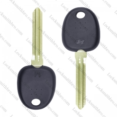 LockSmithbro Left Blade With Logo ForHyundai Transponder Key Shell Case
