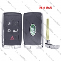 Locksmithbro 5 button with Logo for LandRover key shell (OEM Shell)