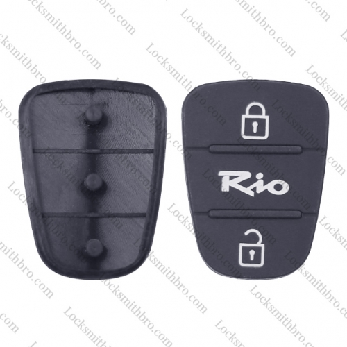 LockSmithbro ForHyundai Rio Button Part For Remote Key