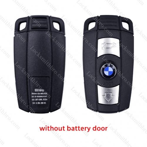BMW 5 Series Key Shell With Blade And With Words On Back(868MHZ Words)