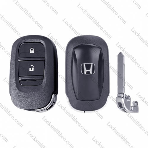 LockSmithbro  for Honda Civic 2022 Smart Remote Key Shell Case 2 Buttons