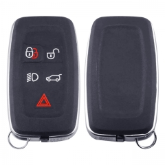 LockSmithbro 5 Button With  Logo On The Side LandRover Key Shell Case