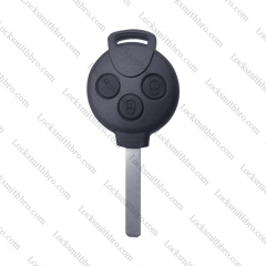 LockSmithbro Mercedes Benz 3 Button Remote Key Shell