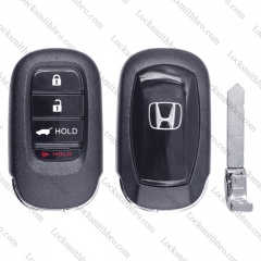 LockSmithbro  for Honda Civic 2022 Smart Remote Key Shell Case 3+1 Buttons
