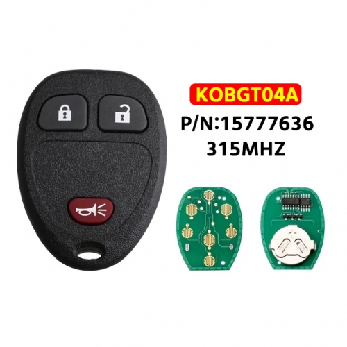 KOBGT04A 2+1Buttons Remote Key 315Mhz For Chevrolet HHR Uplander P-ontiac Montana SV6 Saturn Relay For Buick Terraza 2005 2006 Keys