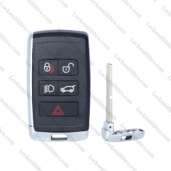 LockSmithbro 5 Button with Logo ForJaguar Remote Shell Case
