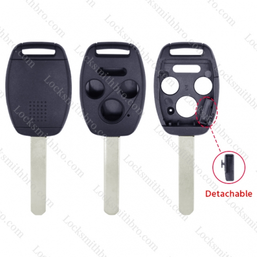 Locksmithbro 3+1 button Honda RHK Shell (without Screw style)